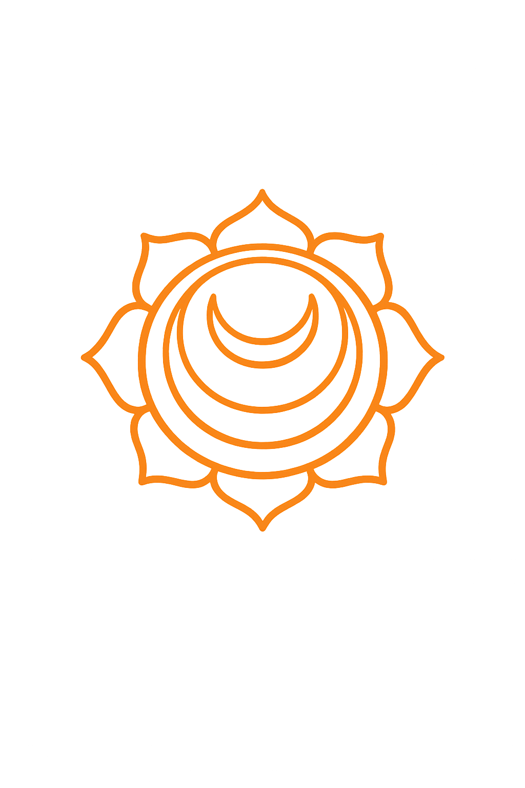 Sacral chakra symbol
